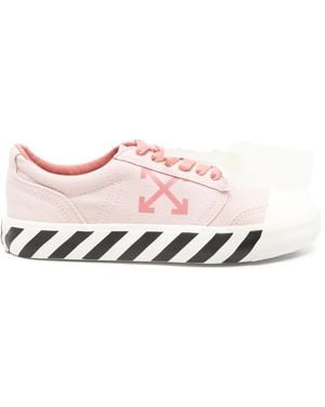 Off-White c/o Virgil Abloh Arrow-Print Low-Top Trainers - Pink