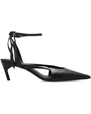 The Attico Diane Pumps Met Enkelbandje - Wit