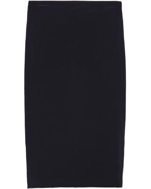 Prada Cotton Midi Skirt - Blue