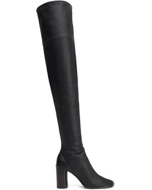 Lemaire Block-Heel Boots - Black