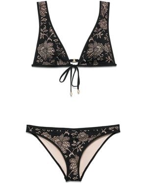 Zimmermann Tallow Lace ビキニ - ホワイト