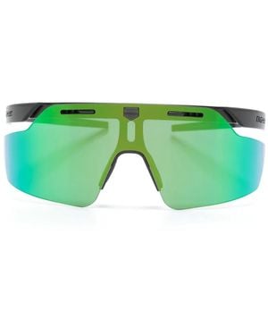 Tag Heuer Lunettes De Soleil À Monture Ovale - Vert