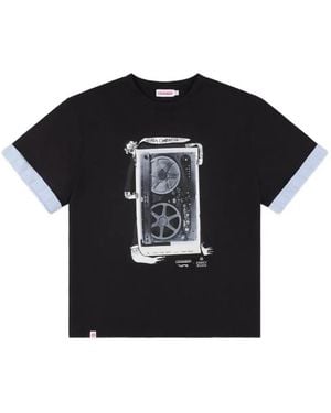 Charles Jeffrey Abbey Road Turn Up Tee - Black
