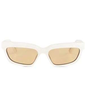Jacquemus Square-Frame Sunglasses - Natural