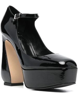 SI ROSSI 125Mm Platform Pumps - Black