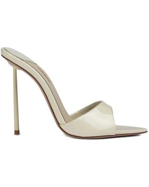 Le Silla Bella Mules - White
