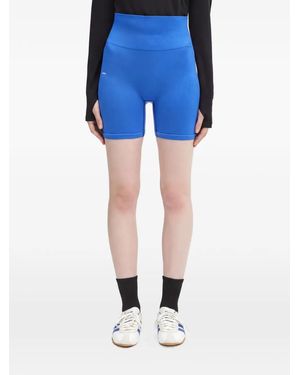 PANGAIA Pantalones Cortos De Talle Alto - Azul