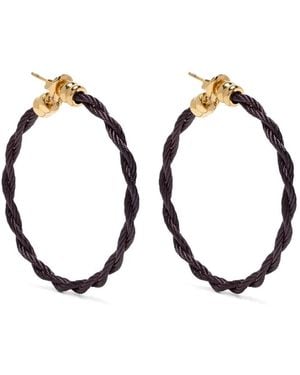 Charriol Love Twist Hoop Earrings - Metallic