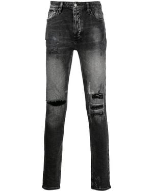 Ksubi Van Winkle Burnt Skinny Jeans - Grey
