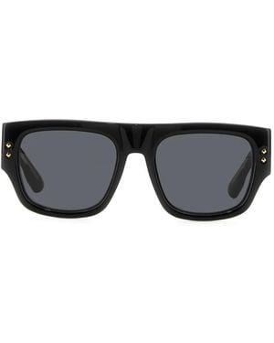 Gucci Square-frame Sunglasses - Black
