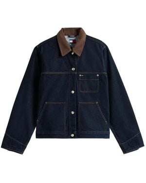 Tommy Hilfiger Patch-Pocket Jacket - Blue