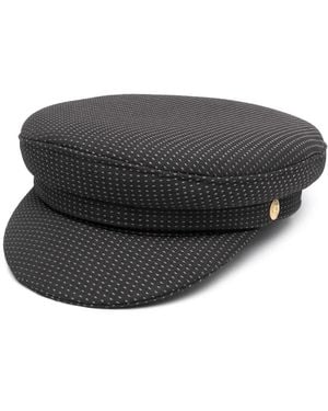 Manokhi Micro Dot Cap - Black