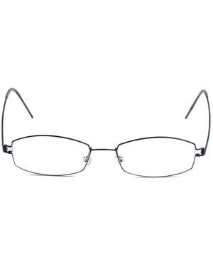 Lindberg Holger Geometric-Frame Glasses - White