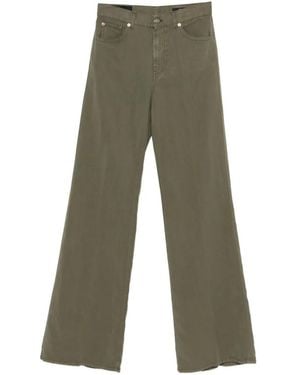 Dondup Vaqueros Amber con cinco bolsillos - Verde