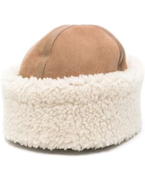TOTEME Shearling Hat - Natural