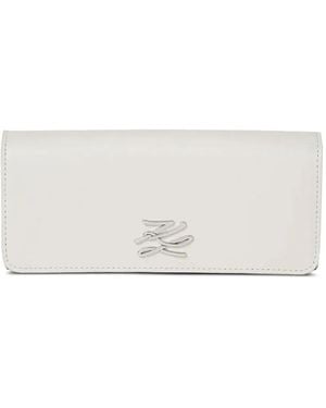 Karl Lagerfeld Portafoglio K/Autograph - Bianco