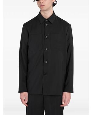 Barena Fuselo Patch-Pocket Jacket - Black