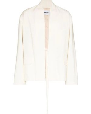 Ambush Tie-Front Jacket - White