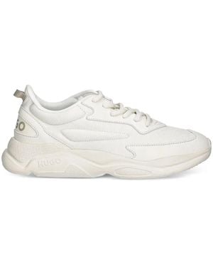 HUGO Logo-detail Sneakers - ホワイト