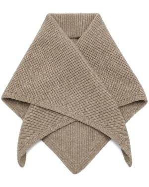 Studio Nicholson Pythagoras Triangle Scarf - Natural