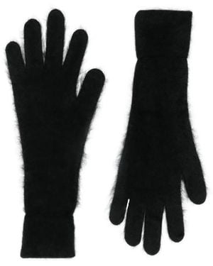 TOTEME Brushed Gloves - Black