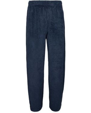 Alexander Wang Embroidered Fleece Trousers - Blue