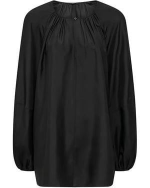 JOSEPH Pleat-detail Blouse - ブラック