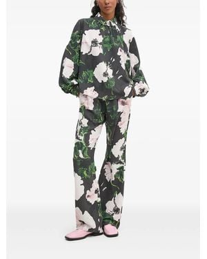 Stine Goya Bluse mit Print - Weiß