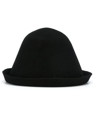 Comme des Garçons Hut Aus Wolle - Schwarz