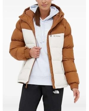 Columbia Pike Lake Ii Hooded Puffer Jacket - White