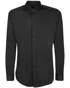 Dell'Oglio Chemise À Manches Longues - Black