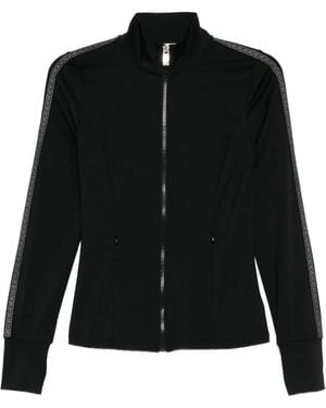 Michael Kors Logo-Tape Jacket - Black