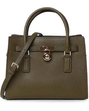 MICHAEL Michael Kors Hamilton Moderne Small Satchel - Green
