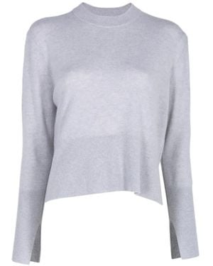 Arlo Mott Split-Cuff Sweater - Blue