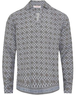 Orlebar Brown Ridley Shirt - Grey