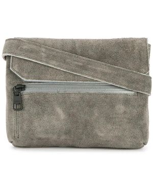 AS2OV Flap Shoulder Bag - Grey