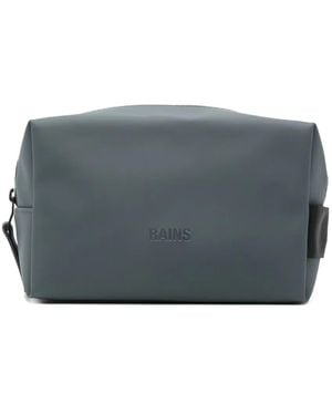 Rains Zip-Top Wash Bag - Gray