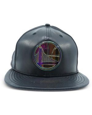 KTZ 59Fifty Leather Hat - Blue