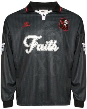 SAINT Mxxxxxx Faith Polo Shirt - Black