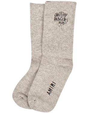 Amiri Cherub Socks - Natural