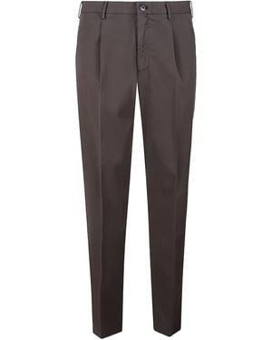 Incotex Pleated Trousers - Grey