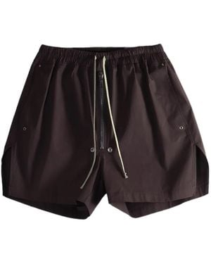 Rick Owens Bela Boxers Drawstring Shorts - Black