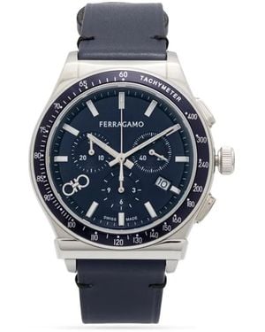 Ferragamo 1927 Chrono 40Mm - Blue