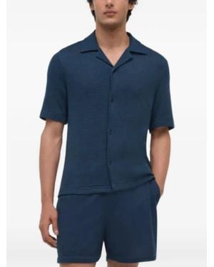 Jonathan Simkhai Chemise Troy - Blue