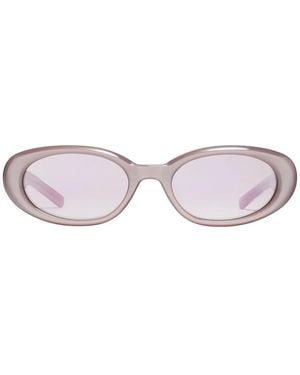 Gentle Monster Oval-Frame Sunglasses - Pink
