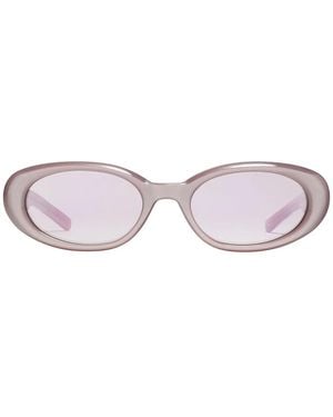 Gentle Monster Oval-Frame Sunglasses - Pink