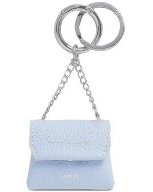 Lancel Ninon Chain Keyring - Blue