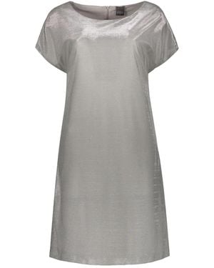 Lorena Antoniazzi Mesh Mini Dress - Gray