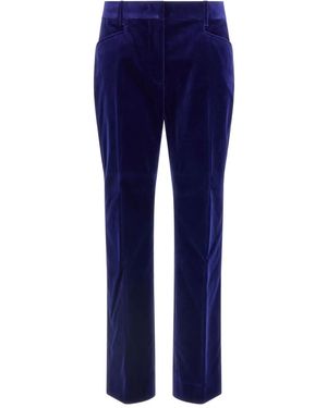 Tom Ford Velvet Pants - Blue