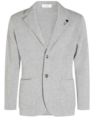 Lardini Manteau En Cachemire - Grey